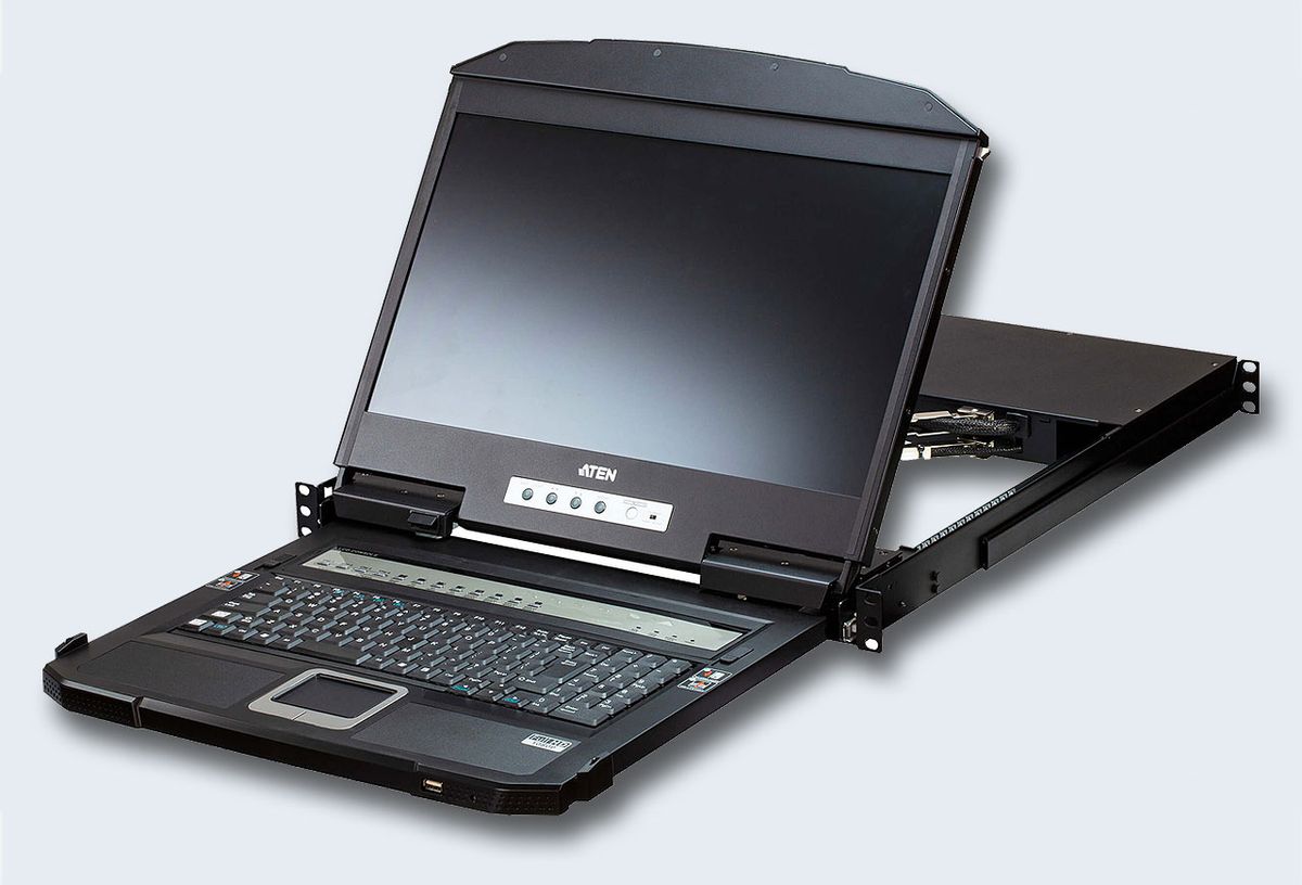 Переключатель KVM  ATEN CL3884NW-ATA-RG
