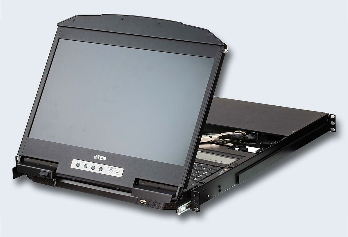 Переключатель KVM  ATEN CL3884NW-ATA-RG