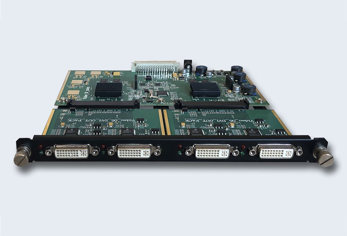 Карта интерфейсная  TNTv/TNT MMS-4WI-DVI