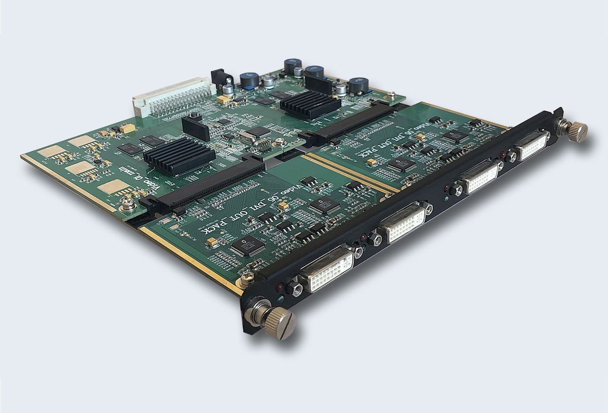 Карта интерфейсная  TNTv/TNT MMS-4WI-DVI