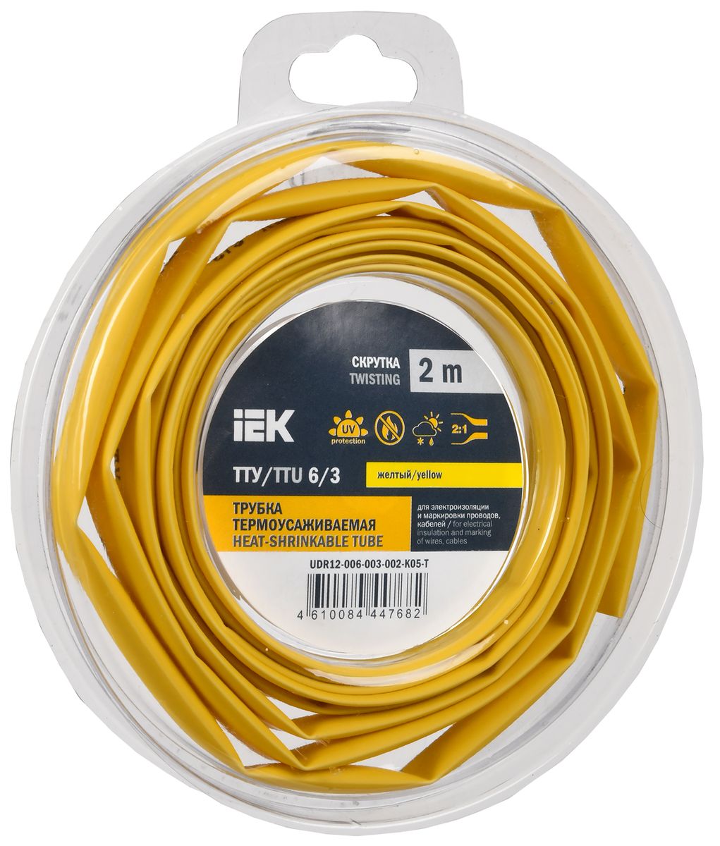 Трубка термоусадочная  UDR12-006-003-002-K05-T