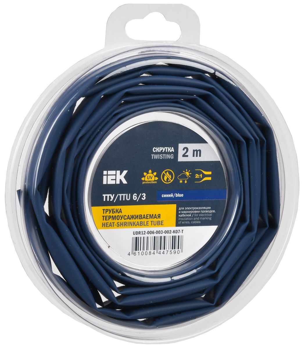Трубка термоусадочная  UDR12-006-003-002-K07-T