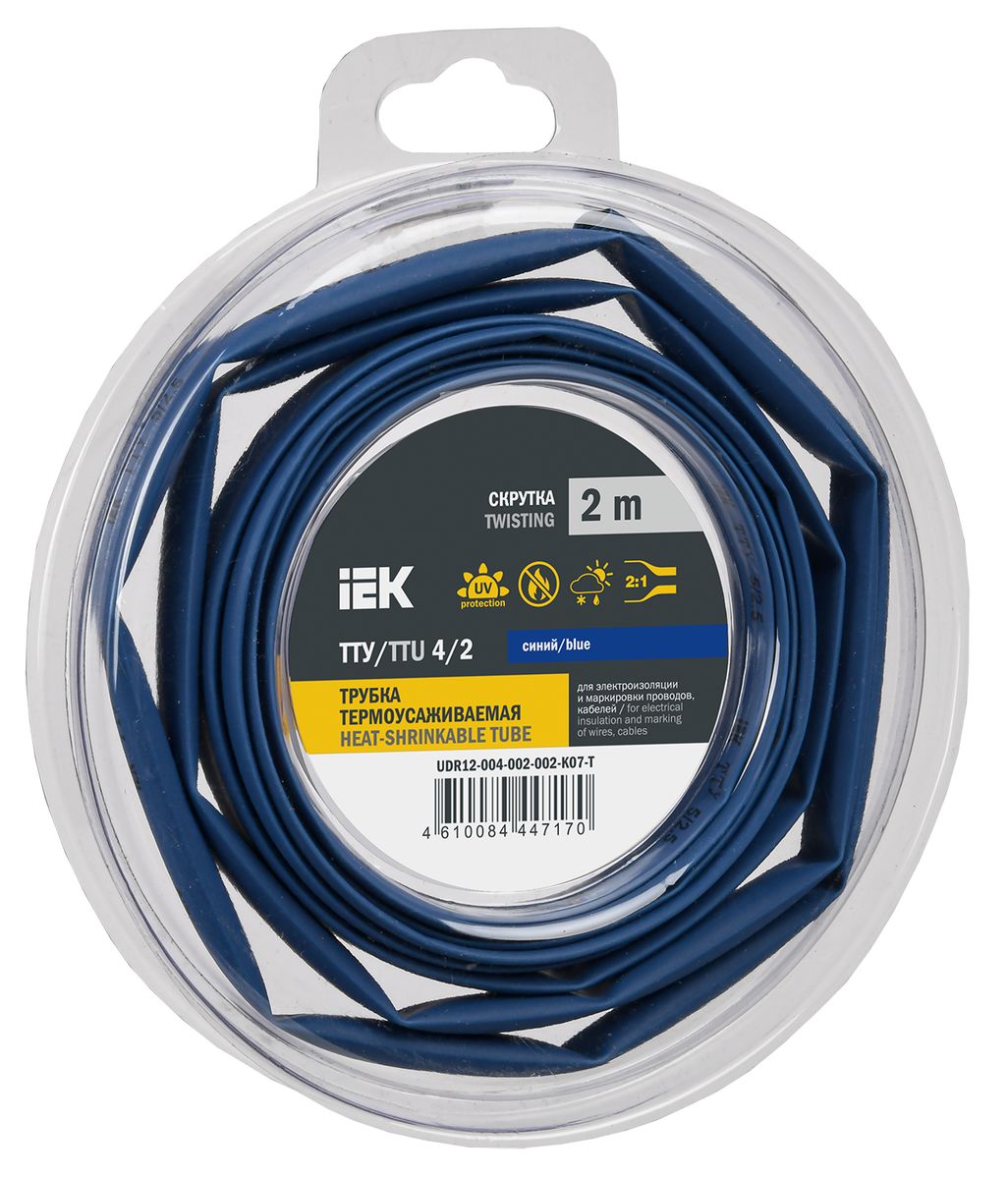 Трубка термоусадочная  UDR12-004-002-002-K07-T