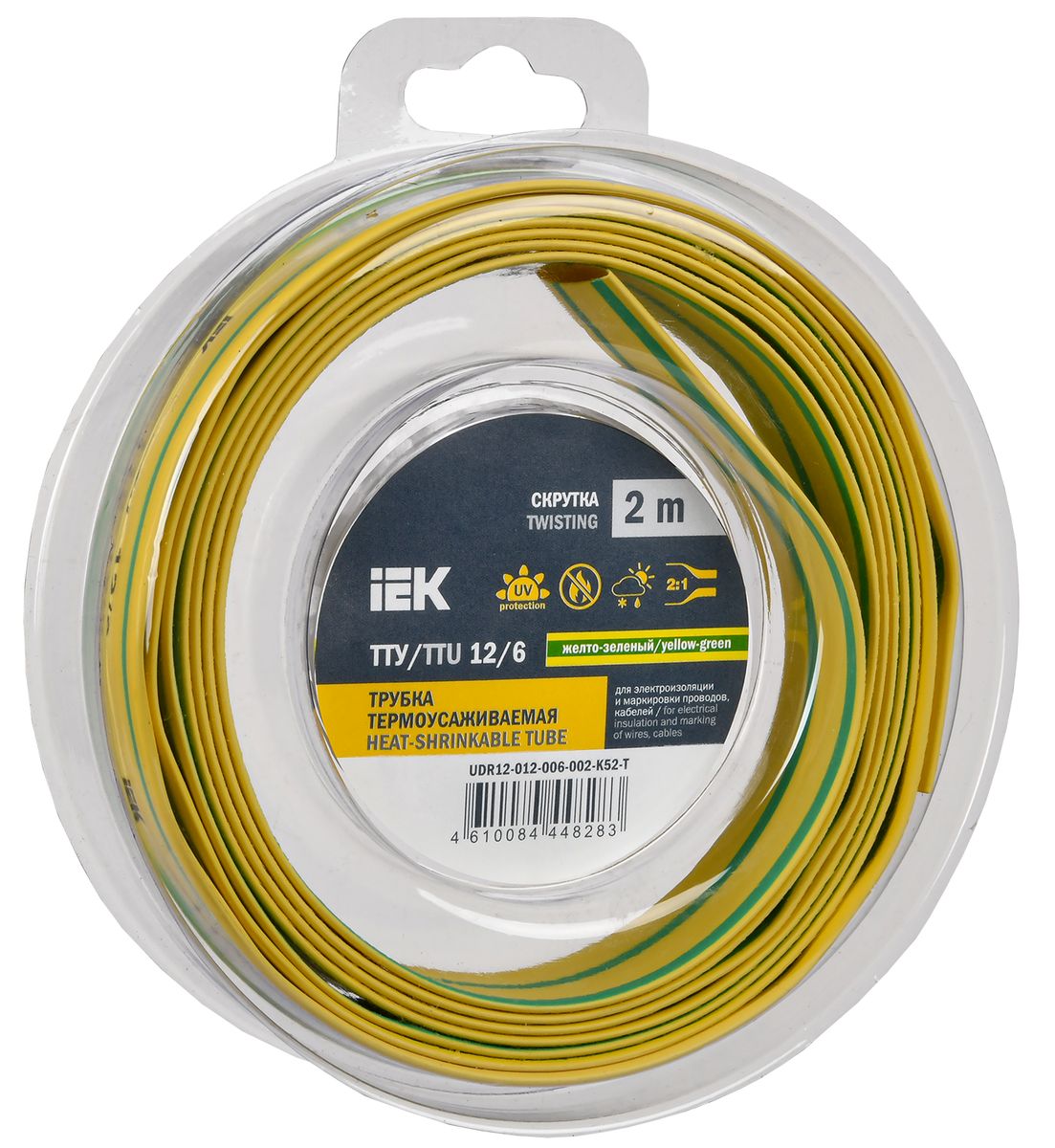 Трубка термоусадочная  UDR12-012-006-002-K05-T