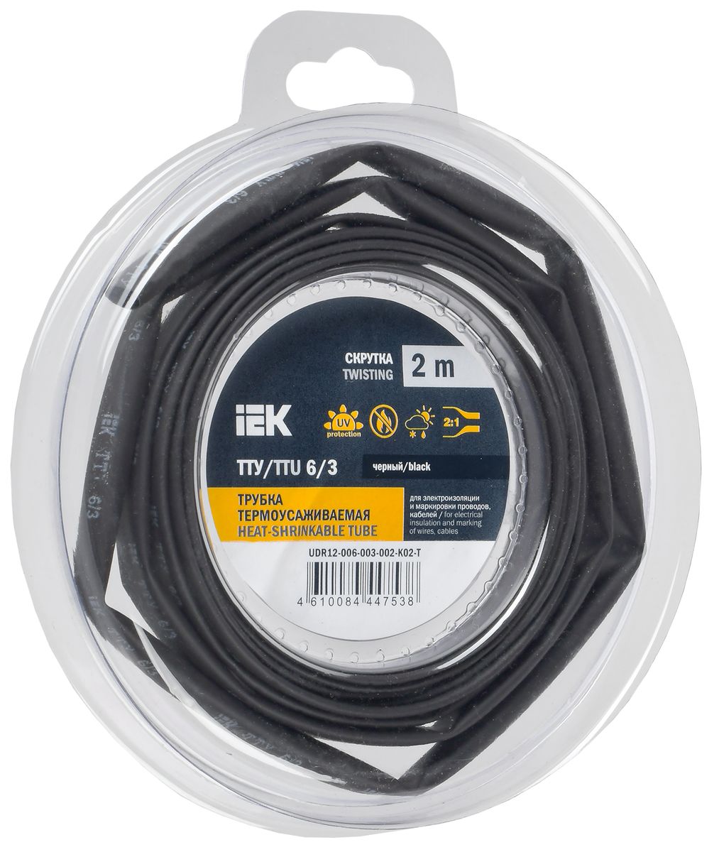 Трубка термоусадочная  UDR12-006-003-002-K02-T