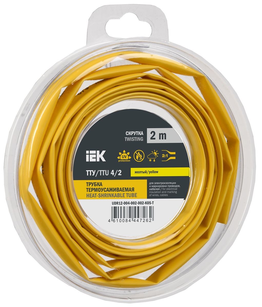 Трубка термоусадочная  UDR12-004-002-002-K05-T