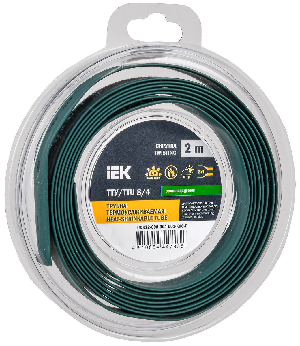 Трубка термоусадочная  UDR12-008-004-002-K06-T