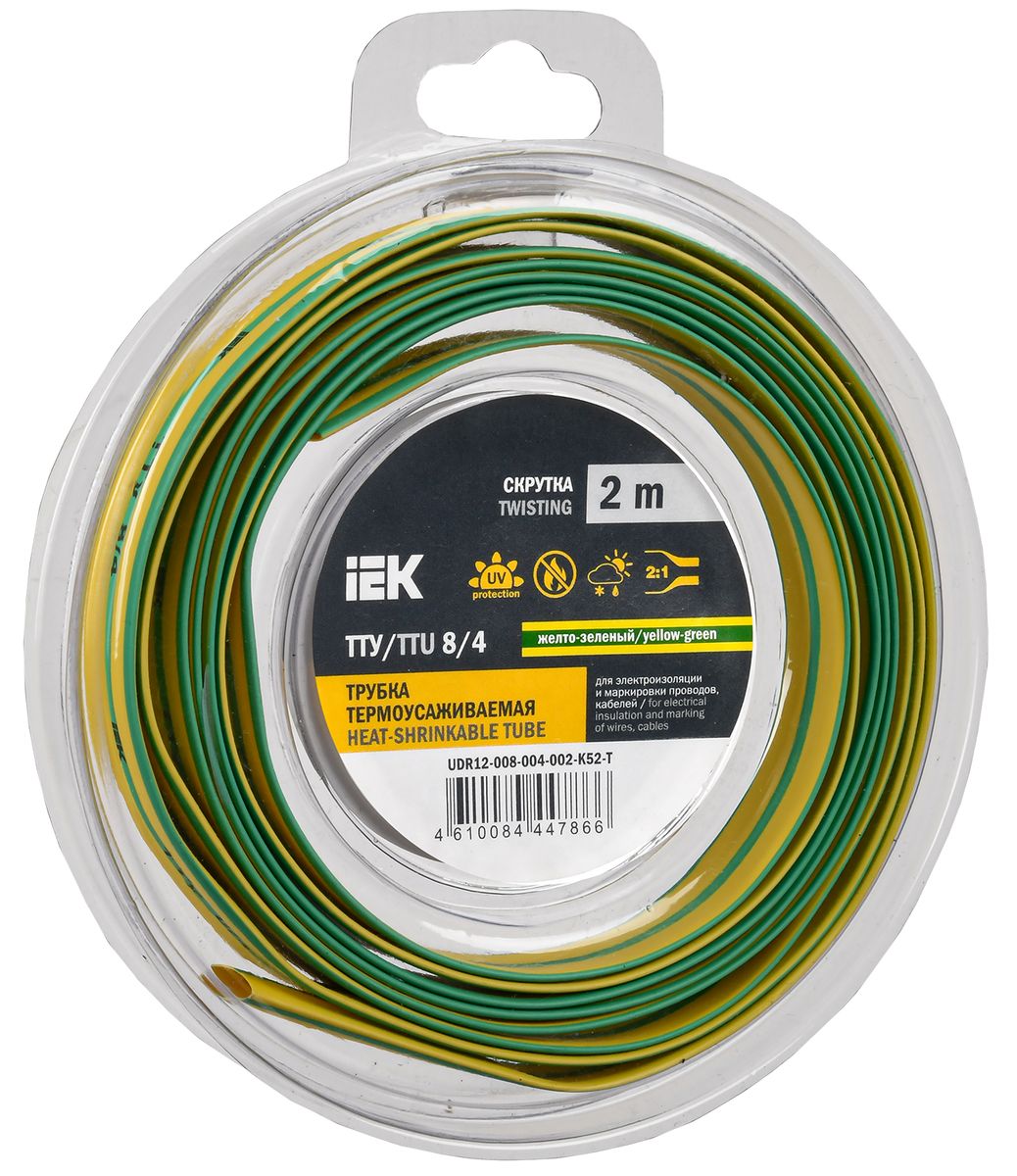 Трубка термоусадочная  UDR12-008-004-002-K52-T