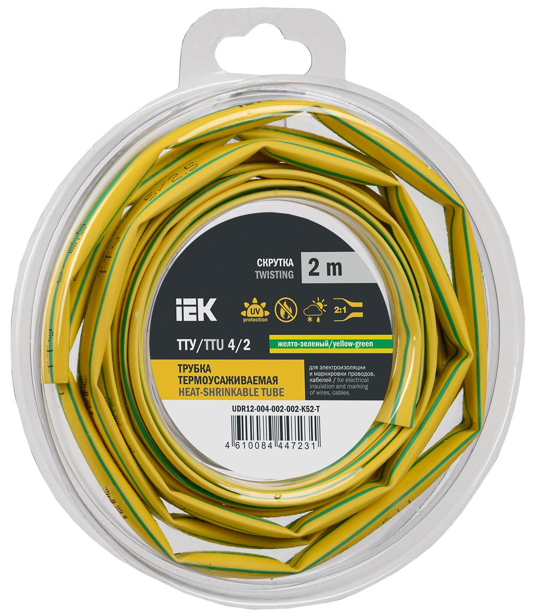 Трубка термоусадочная  UDR12-004-002-002-K52-T