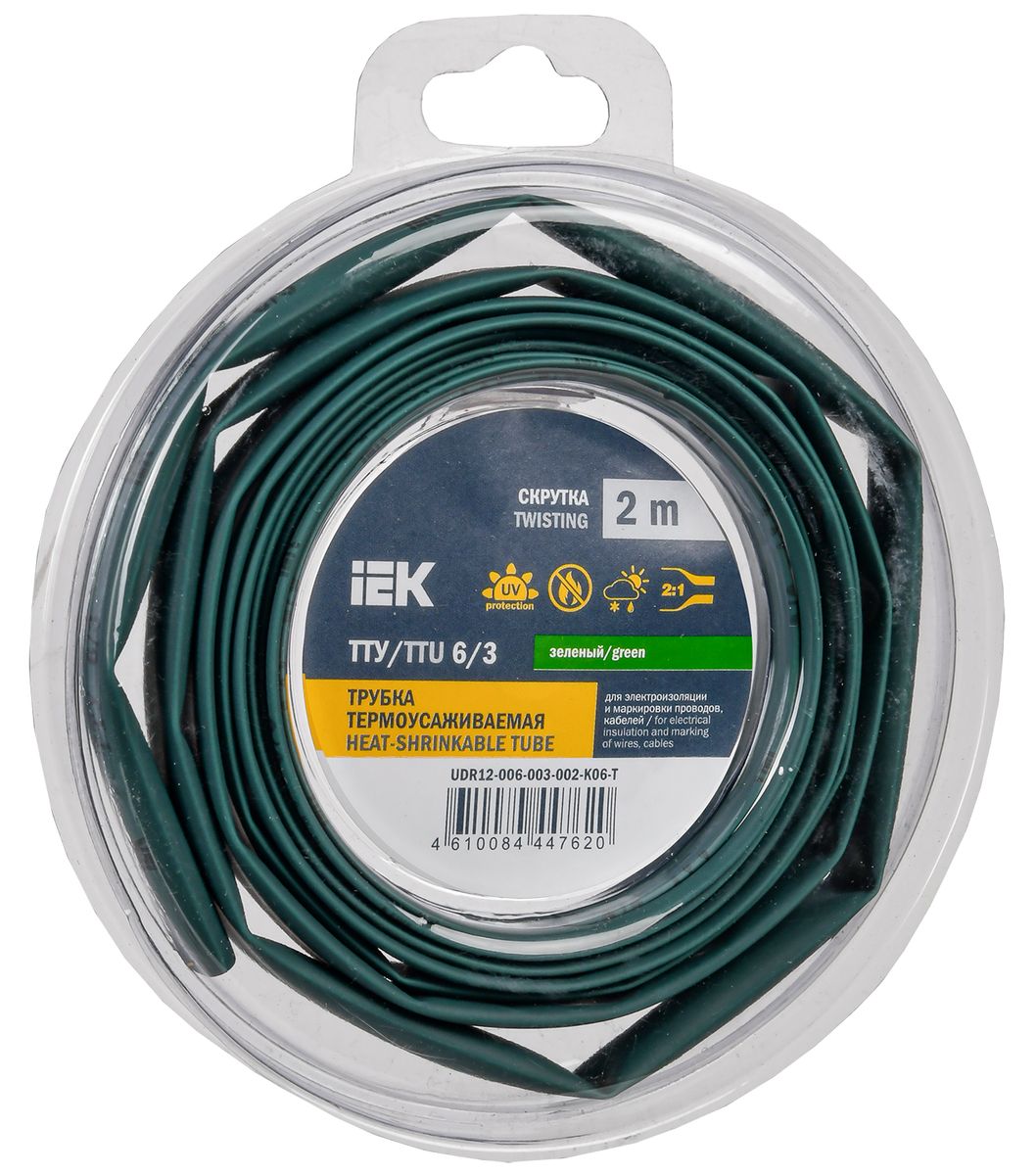 Трубка термоусадочная  UDR12-006-003-002-K06-T