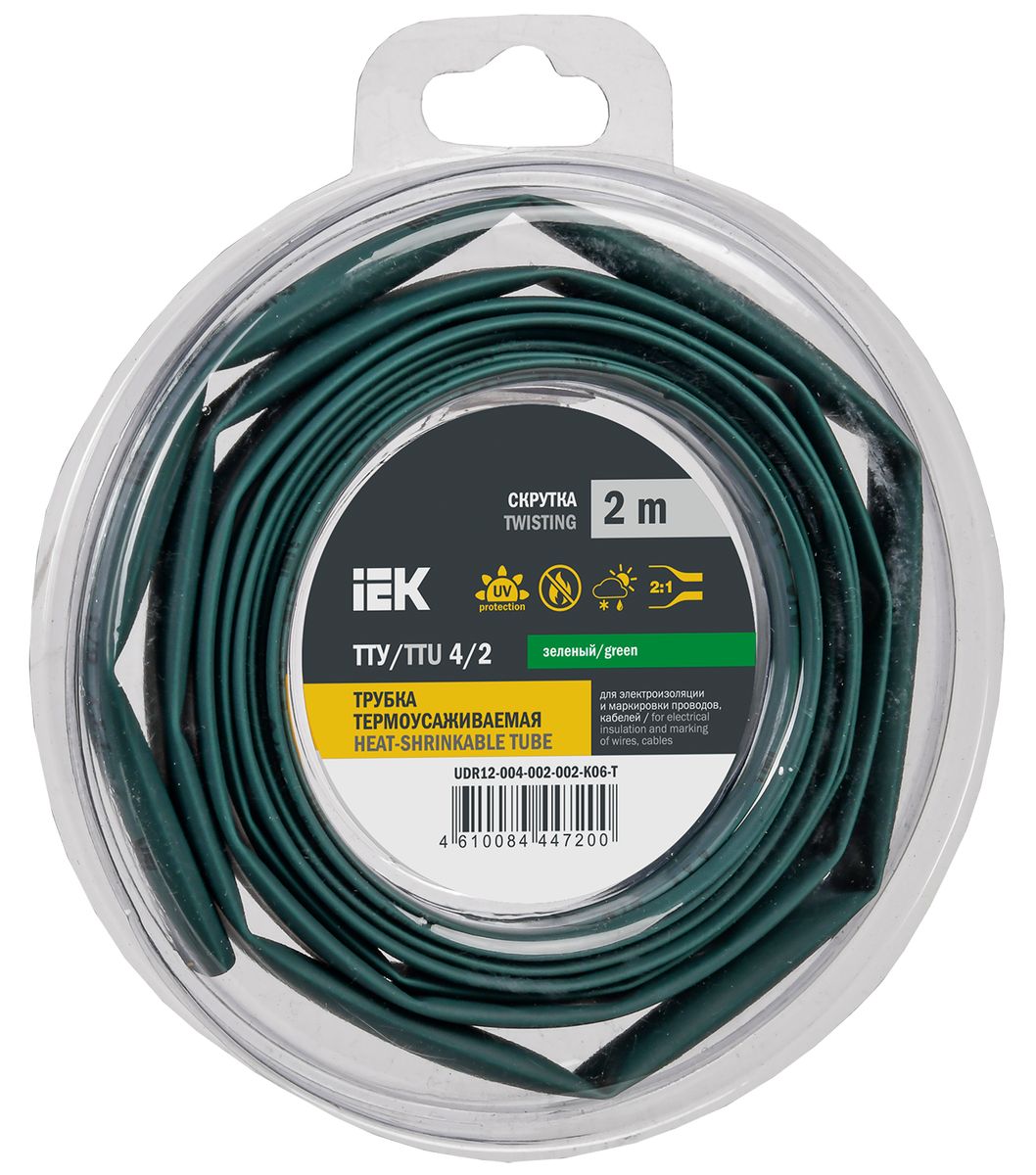 Трубка термоусадочная  UDR12-004-002-002-K06-T