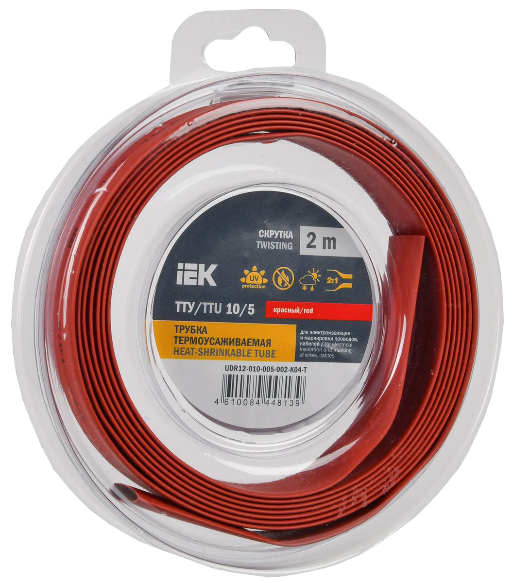 Трубка термоусадочная  UDR12-010-005-002-K04-T