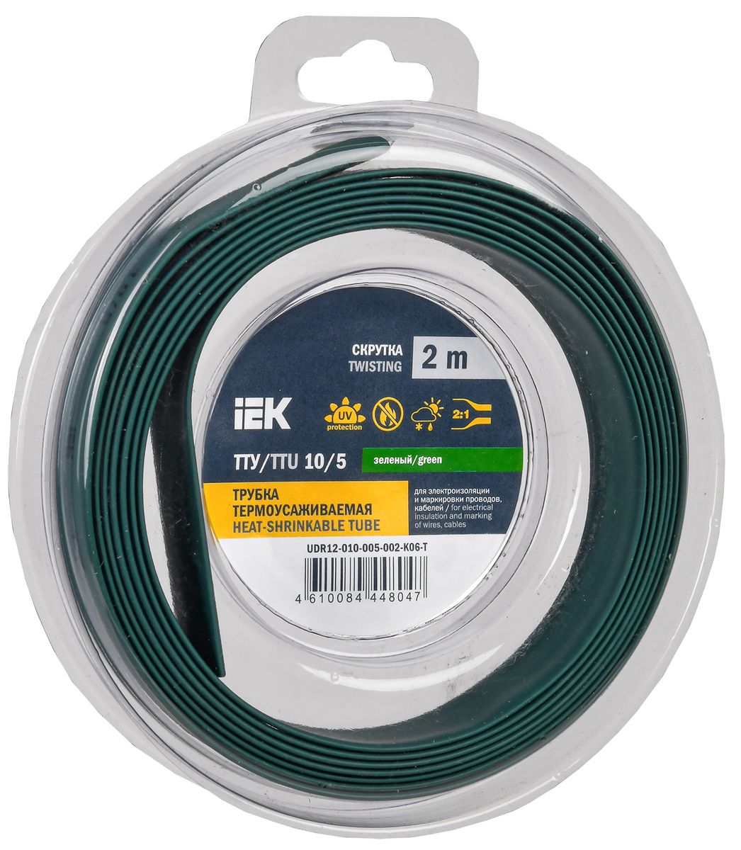 Трубка термоусадочная  UDR12-010-005-002-K06-T