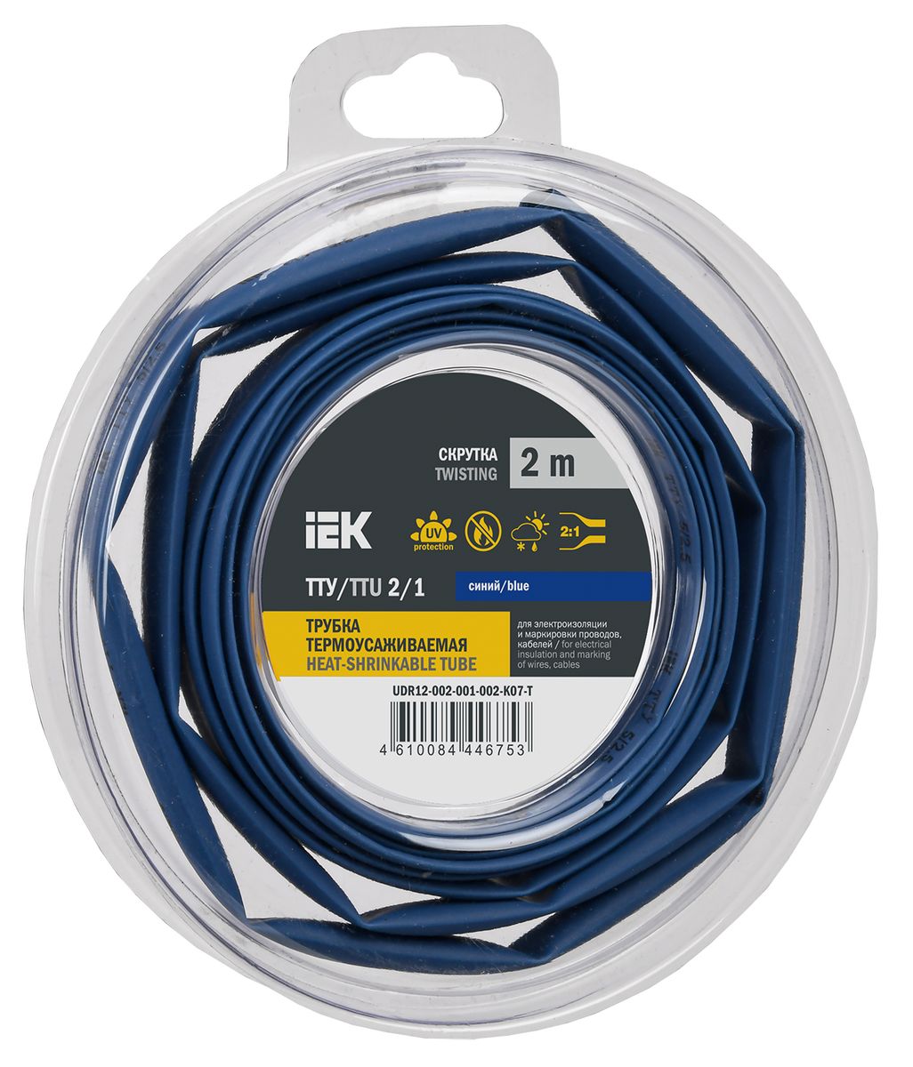 Трубка термоусадочная  UDR12-002-001-002-K07-T