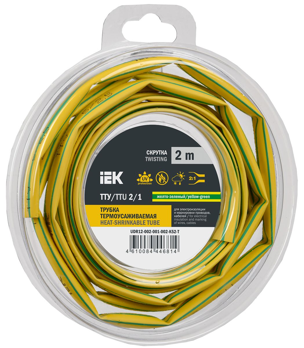 Трубка термоусадочная  UDR12-002-001-002-K52-T