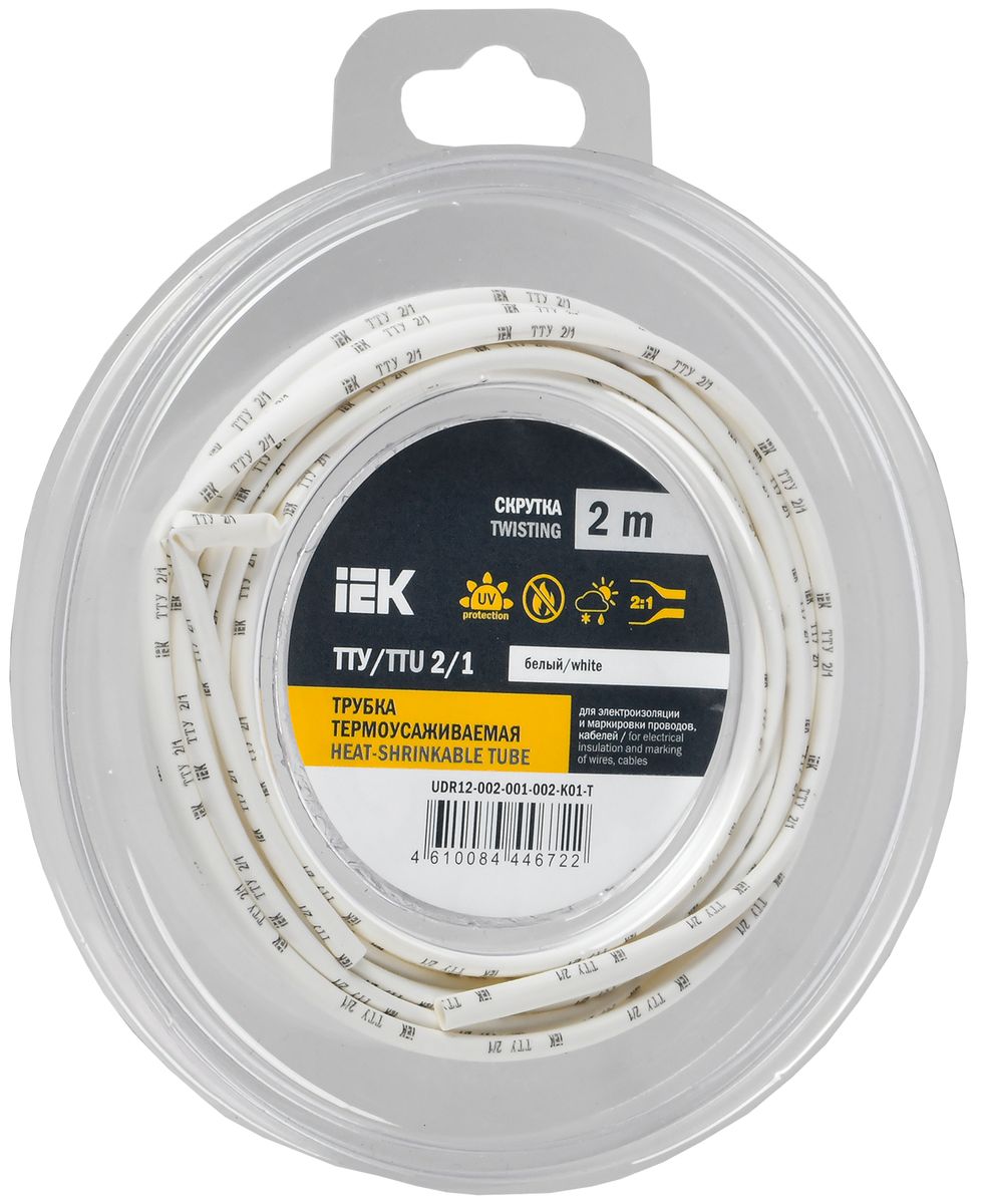 Трубка термоусадочная  UDR12-002-001-002-K01-T