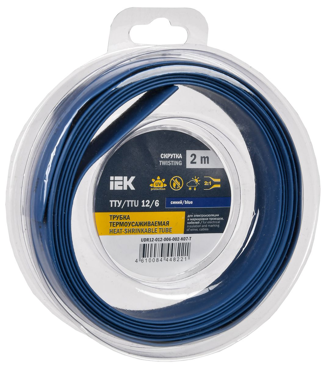 Трубка термоусадочная  UDR12-012-006-002-K07-T