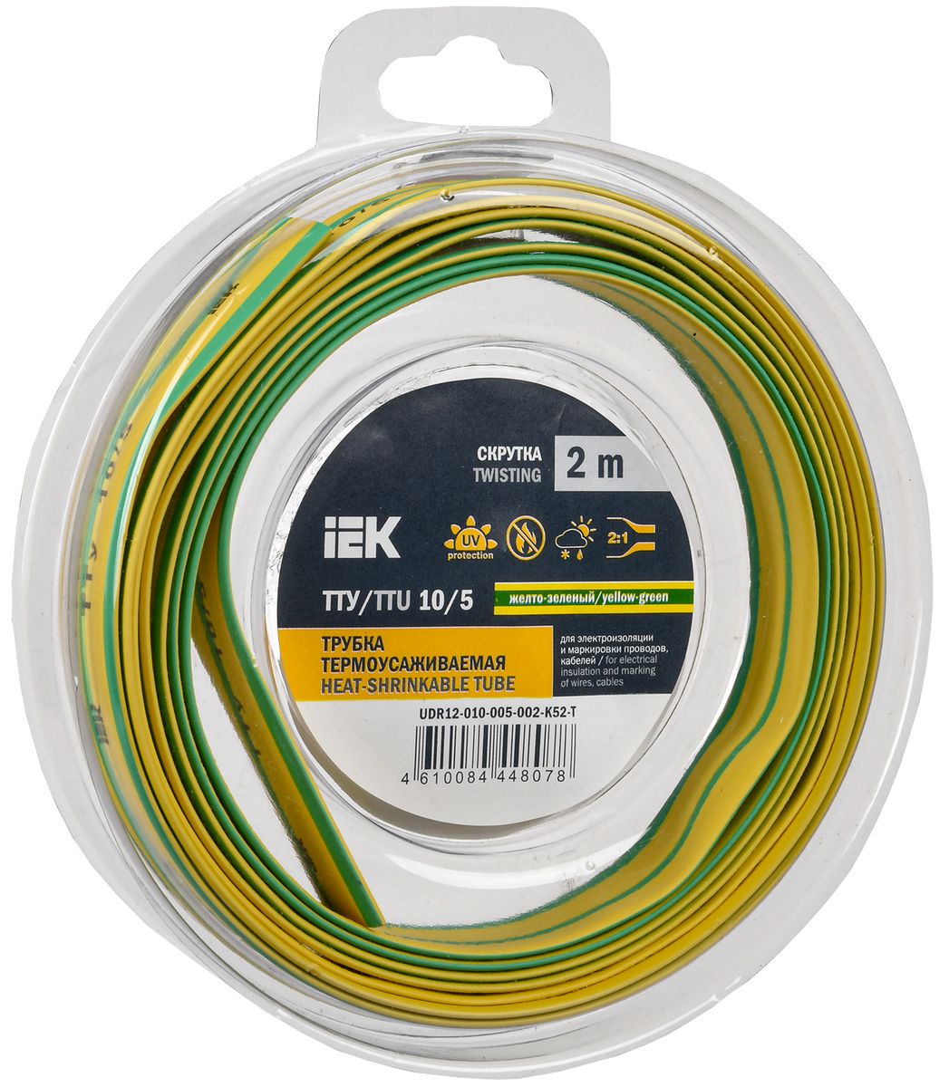 Трубка термоусадочная  UDR12-010-005-002-K52-T