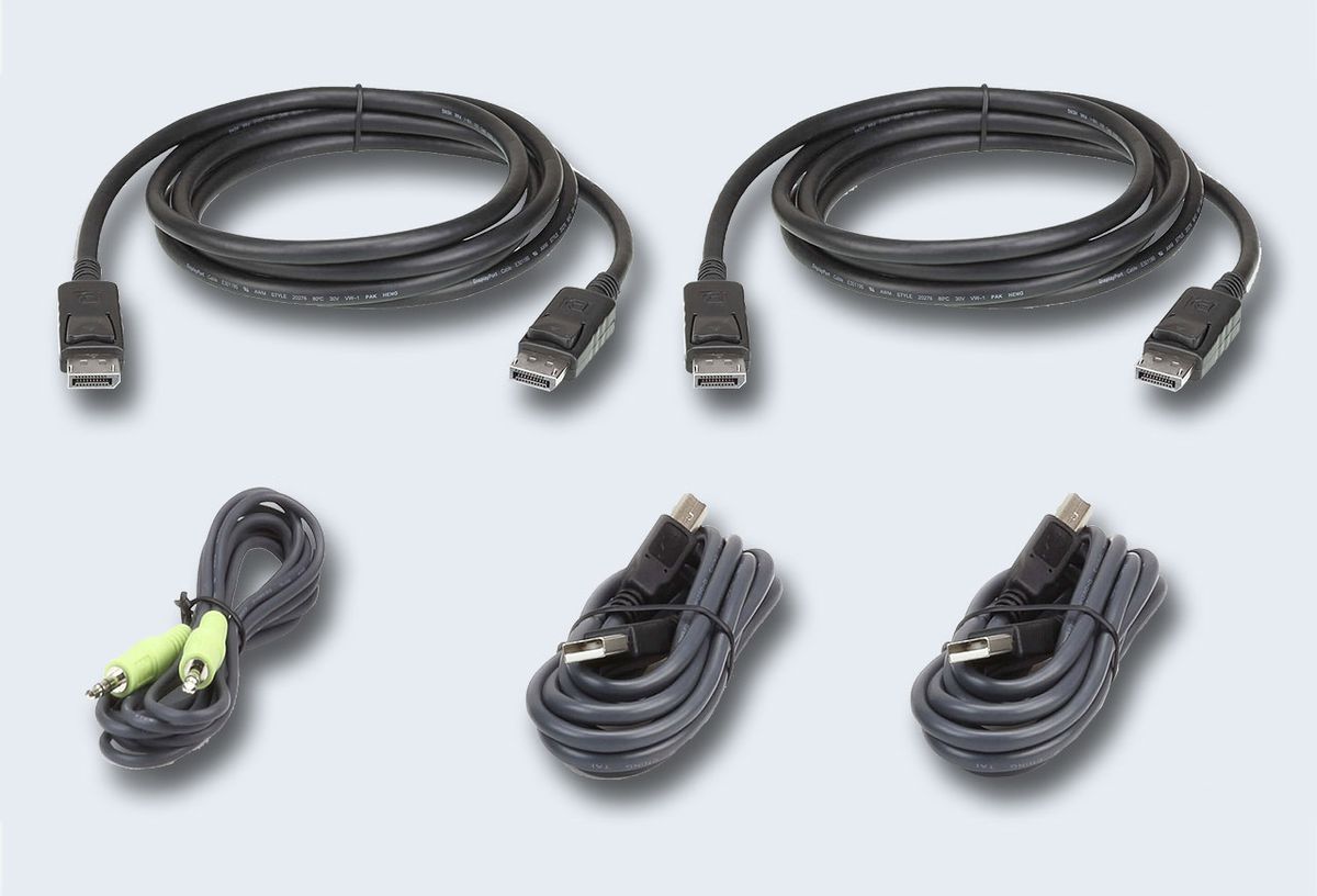 Патч-корд мультимедийный  ATEN 2L-7D03UDPX5