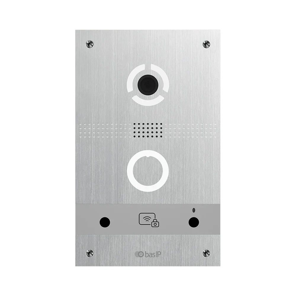 Панель вызывная AV-08FBL SILVER 