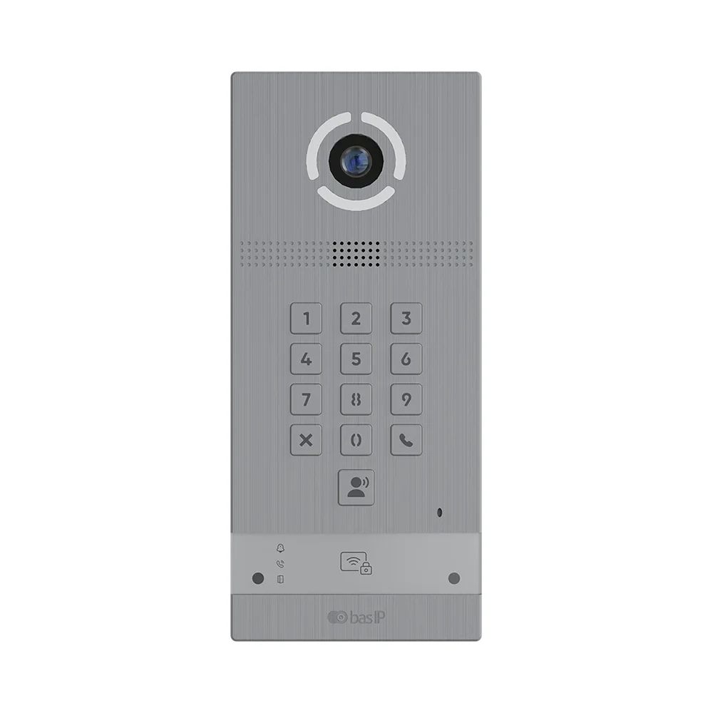 Видеопанель вызывная AV-09KFBI SILVER 
