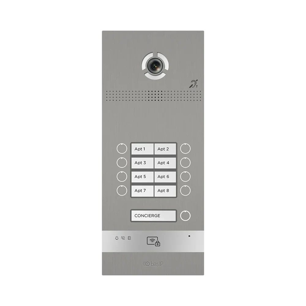 Панель вызывная BI-08FBI SILVER 