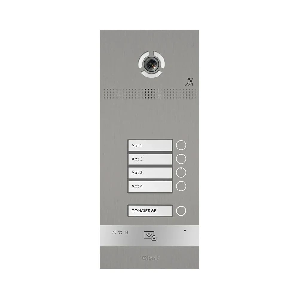 Видеопанель вызывная BI-04FBI SILVER 