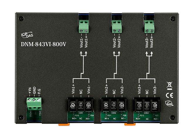 Трансформатор тока DNM-843VI-800V CR 