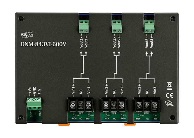 Трансформатор тока DNM-843VI-600V CR 