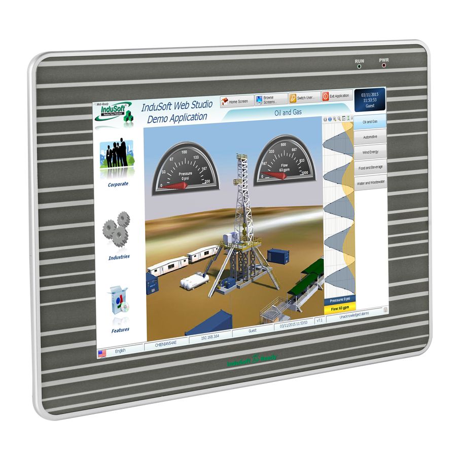 Панель оператора IWS-4201-CE7-1500 CR 