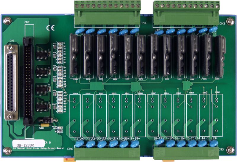Плата DB-12SSR/D/DIN 