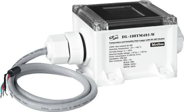 Датчик окружающей среды DL-100TM485-W CR 