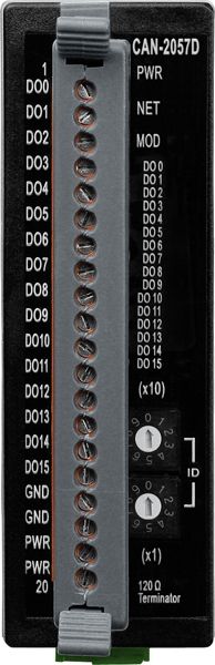 Модуль ввода-вывода CAN-2057D CR 