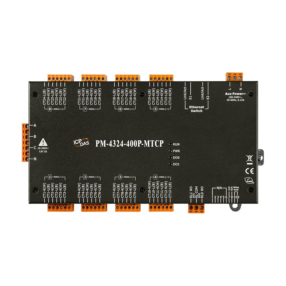 Измеритель параметров сети PM-4324-400P-MTCP 