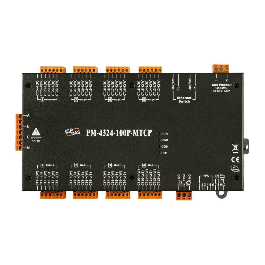 Измеритель параметров сети PM-4324-100P-MTCP 