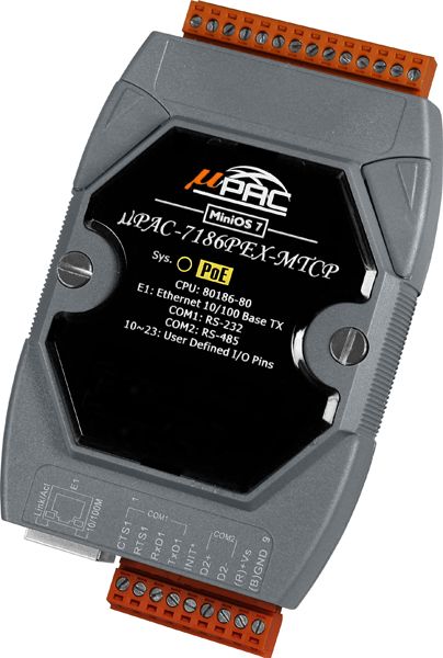 Контроллер логический uPAC-7186PEX-MTCP-G CR 