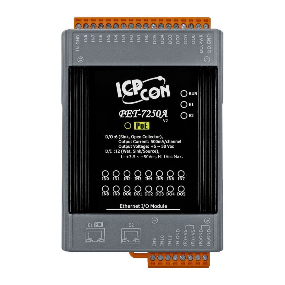 Модуль ввода-вывода PET-7250A CR 