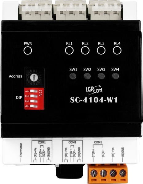 Модуль управления освещением SC-4104-W1 CR 