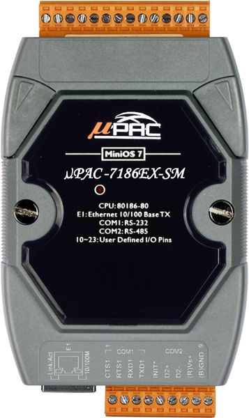 Контроллер логический uPAC-7186EX-SM CR 