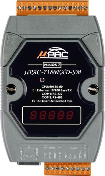 Контроллер логический uPAC-7186EXD-SM CR 