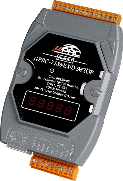 Контроллер логический uPAC-7186EXD-MTCP CR 