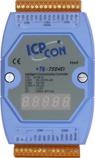 Преобразователь сигнала I-7524D CR 