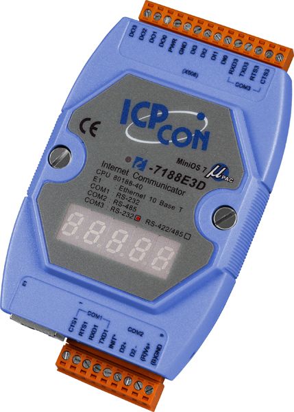 Преобразователь сигнала I-7188E3D-232 CR 