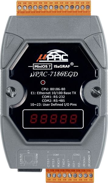 Контроллер логический uPAC-7186EGD-G CR 