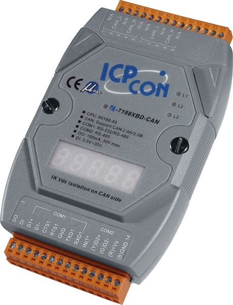 Контроллер логический I-7188XBD-CAN-G CR 