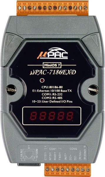 Контроллер логический uPAC-7186EXD-G CR 