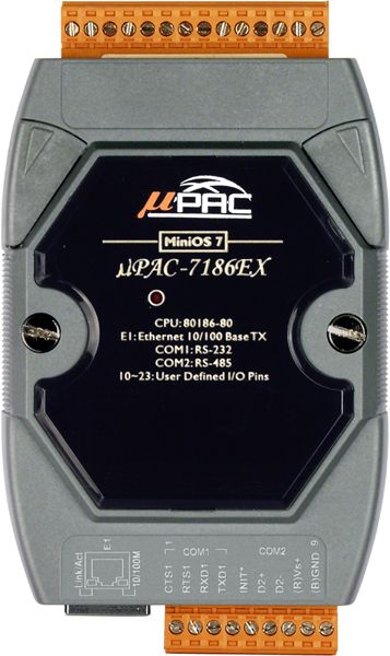 Контроллер логический uPAC-7186EX-G CR 