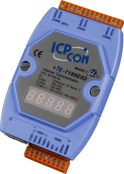 Преобразователь сигнала I-7188E5D-485 CR 