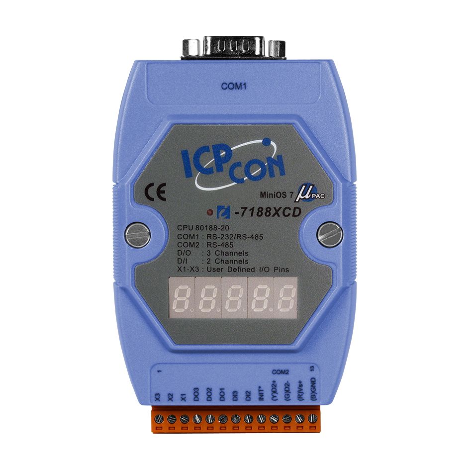 Контроллер логический I-7188XCD/512/RTC CR 