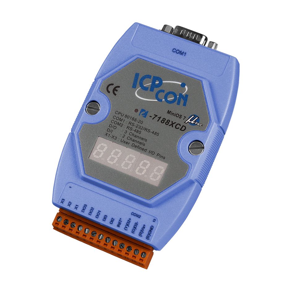 Контроллер логический I-7188XCD/512/RTC CR 